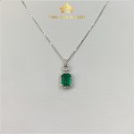 Mặt dây Emerald kết Kim Cương – IREM 233455