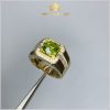 Nhẫn Nam đá chủ Peridot hình ảnh 2