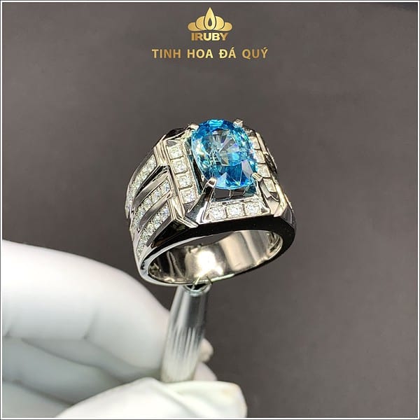 Nhẫn nam Doanh Nhân Topaz Luân Đôn hình ảnh 4