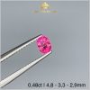 Đá Ruby đỏ hồng 0.48ct - IRRB233048 hình ảnh 3