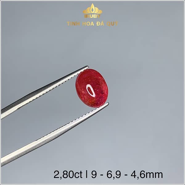 Ruby cabochon 2,80ct - IRRB 234280 hình ảnh 4