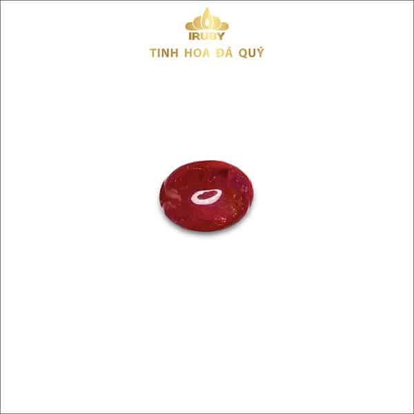 Ruby cabochon Lục Yên màu đỏ huyết bồ câu 2,80ct – IRRB 234280 hình ảnh 5