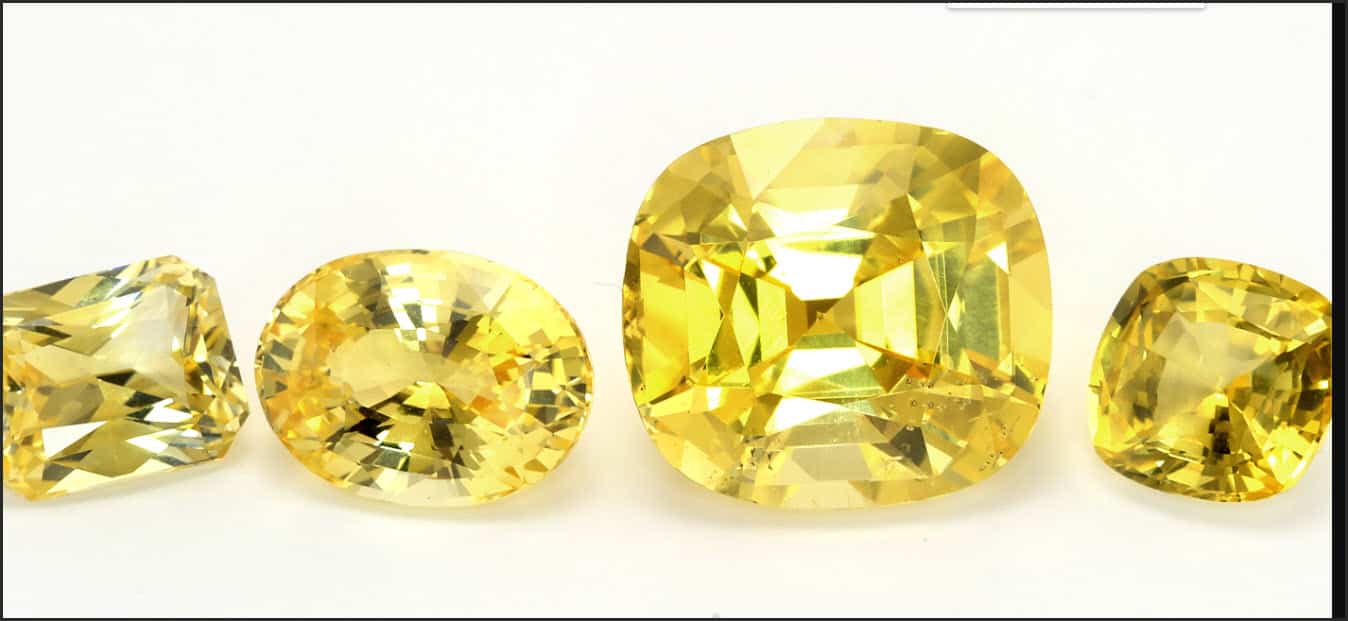 Sapphire vàng viên đá mang nguồn năng lượng của ánh mặt trời