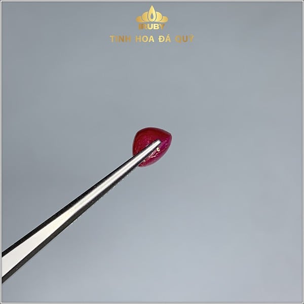 Viên Ruby Cabochon Lục Yên 2,46ct - IRRB 234246 hình ảnh 2