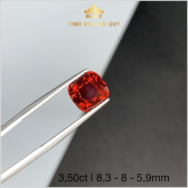 Đá Garnet màu đỏ đậm 3,50ct - IRGN233350 hình ảnh 4