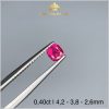 đá Ruby facet đỏ hồng 0,40ct – IRRB23304 hình ảnh 3