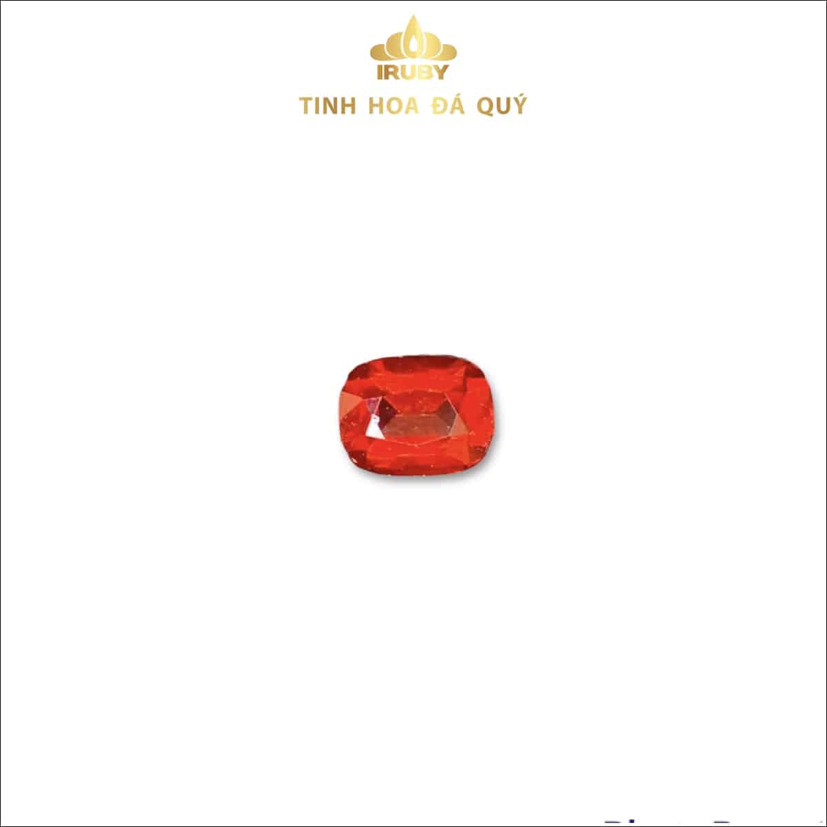 Đá Garnet màu đỏ thuần 1,67ct – IRGN 233167