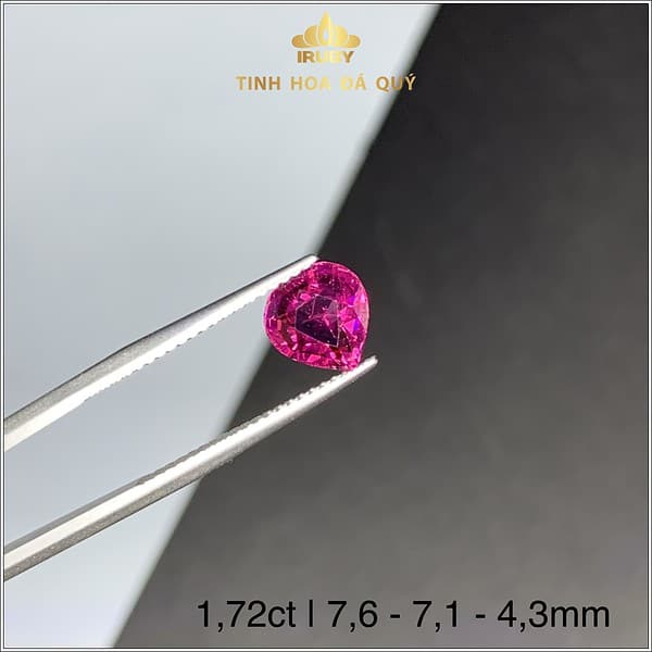 Đá Garnet màu đỏ thuần tự nhiên 1,72ct - IRGN234172 hình ảnh