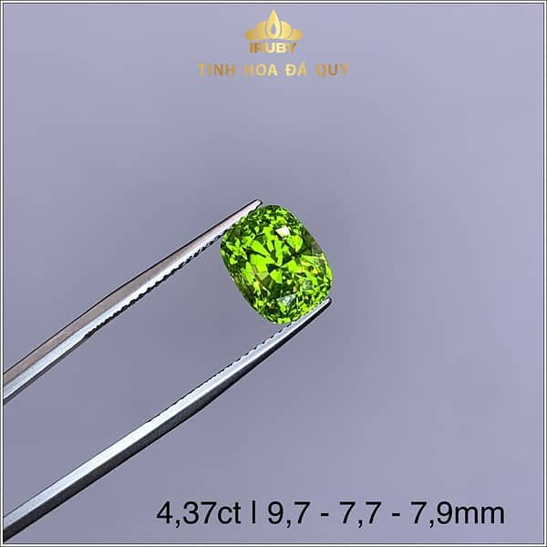 Đá Peridot màu xanh lá mạ 4,37ct - IRPD 234437 hình ảnh