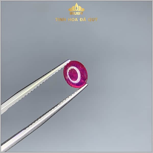 Đá Ruby cabachon Lục Yên tự nhiên 1,15ct - IRRB 235115 hình ảnh 1