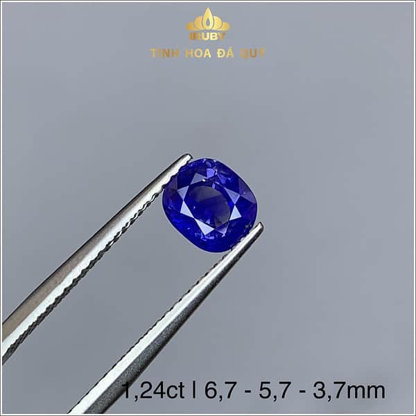 Đá Sapphire xanh lam hoàng gia 1,24ct - IRSP 235124 hình ảnh 3