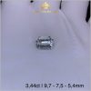 Đá Topaz màu trắng tinh khiết 3,44ct - IRTP 235344 hình ảnh