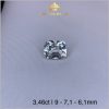 Đá Topaz màu trắng tinh khiết 3,46ct - IRTP 235346 hình ảnh