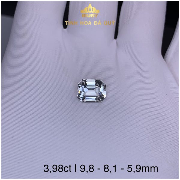 Đá Topaz màu trắng tự nhiên 100% 3,98ct - IRTP 235398 hình ảnh