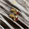 hoa tai Ruby huyết kính đơn giản sang trọng 2,23ct - IRRB235223 hình ảnh 4