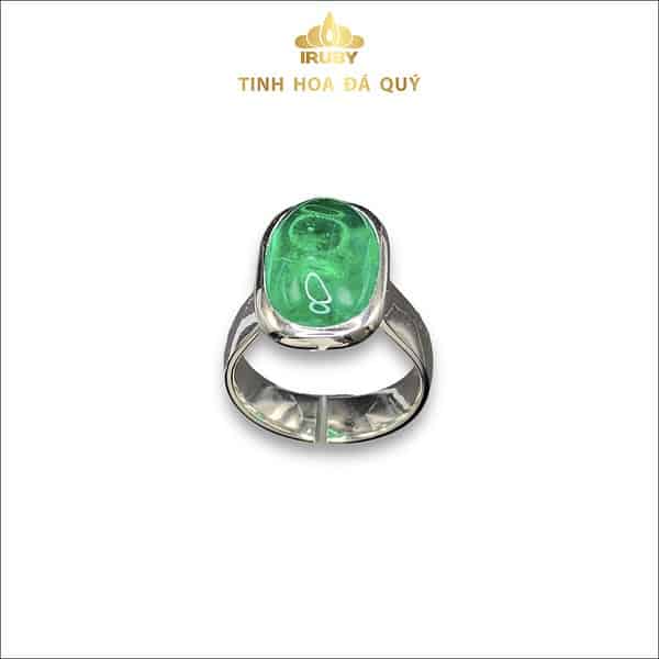 Nhẫn Nam Emerald xanh lục 9,62ct hình ảnh 1