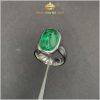 Nhẫn Nam Emerald xanh lục 9,62ct hình ảnh 4