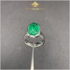 Nhẫn Nam Emerald xanh lục 9,62ct hình ảnh 5