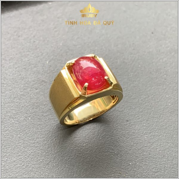 Nhẫn nam Ruby doanh nhân 5,65ct - IRRB 235565 hình ảnh