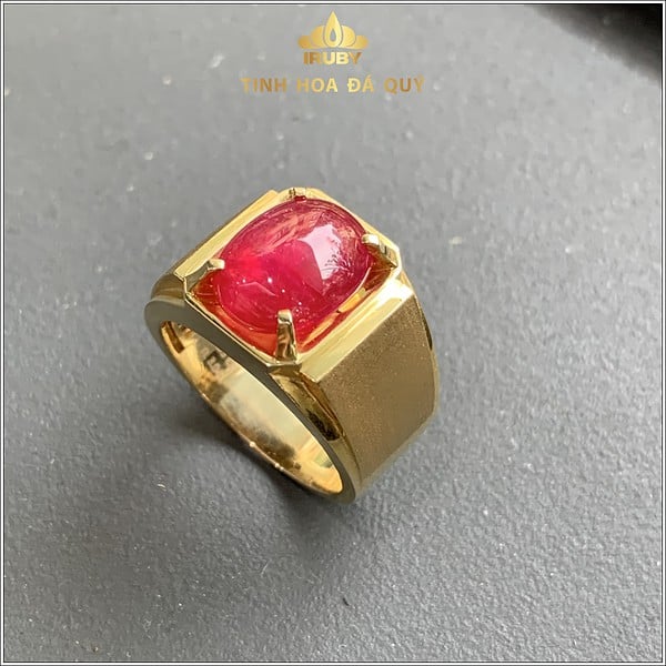 Nhẫn nam Ruby doanh nhân 5,65ct - IRRB 235565 hình ảnh 1