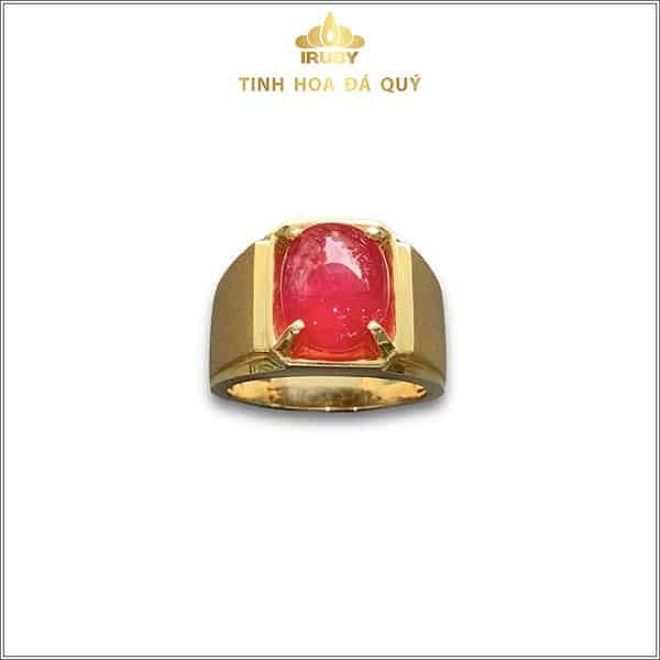 Nhẫn nam Ruby doanh nhân 5,65ct - IRRB 235565 hình ảnh 5