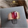 Nhẫn nam Ruby huyết kính mẫu văn phòng 5ct - IRRB 23550 hình ảnh 1