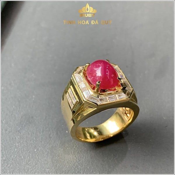 Nhẫn nam Ruby mẫu Chủ Tịch IRUBY – IRRC233673 hình ảnh