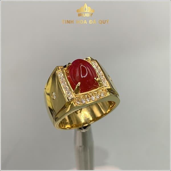 Nhẫn nam Ruby văn phòng phong cách đỉnh cao -IRRB235281 hình ảnh 1