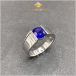 Nhẫn nam Sapphire xanh lam hoàng gia unisex 1,10ct – IRSP 235110