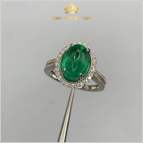 Nhẫn nữ Emerald sang trọng đỉnh cao 2,81ct - IREM 235281 hình ảnh 2