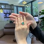 Nhẫn nữ Emerald sang trọng đỉnh cao 2,81ct – IREM 235281