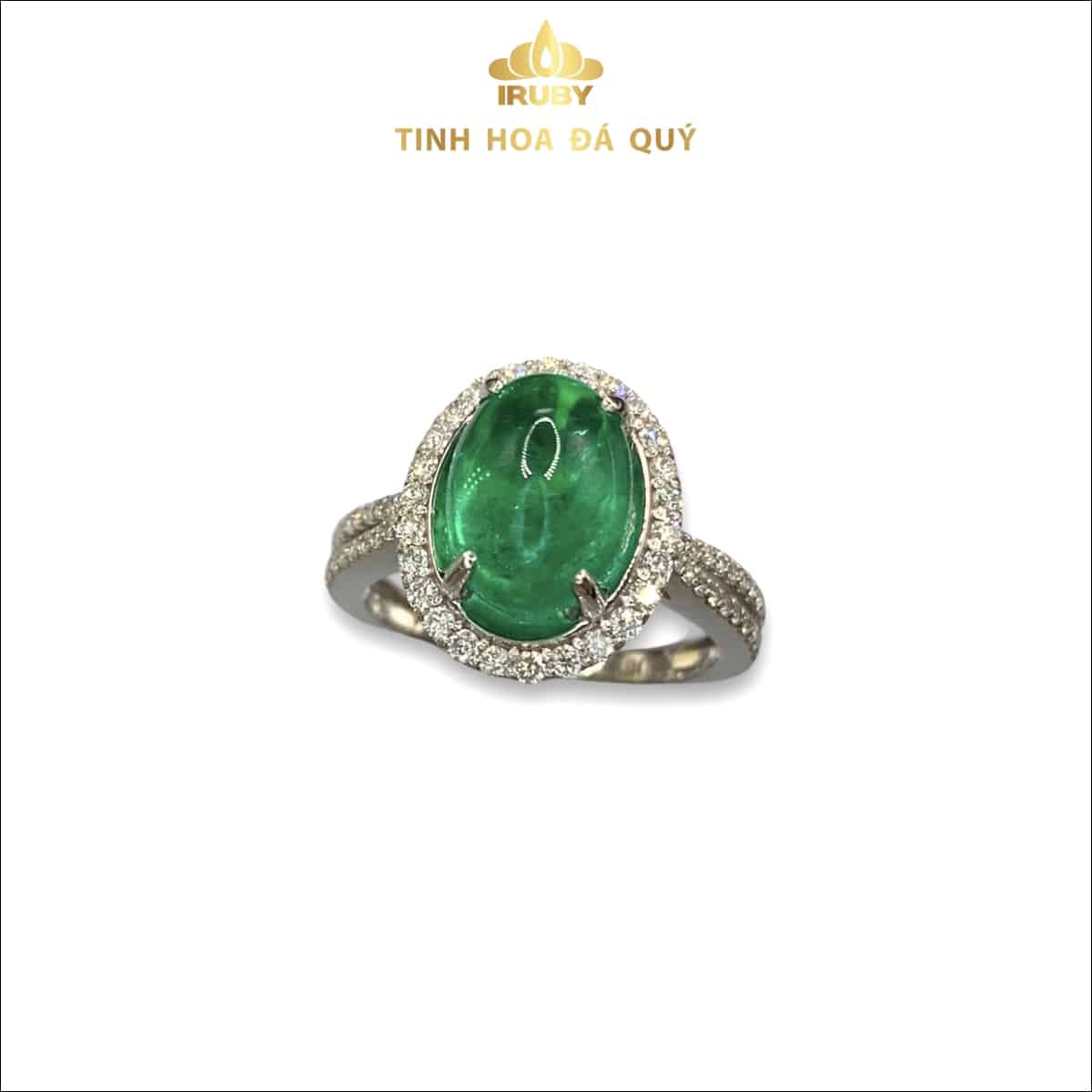Nhẫn nữ Emerald sang trọng đỉnh cao 2,81ct - IREM 235281