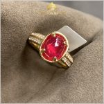 Nhẫn nữ Ruby huyết kính sang trọng 2,76ct – IRRB 235276