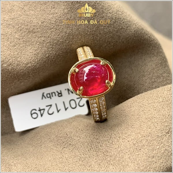 Nhẫn nữ Ruby huyết kính sang trọng 2.76ct - IRRB235276 hình ảnh 1