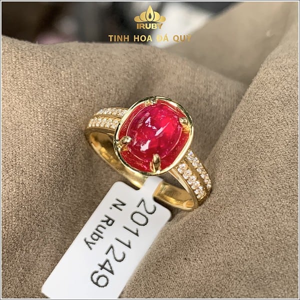 Nhẫn nữ Ruby huyết kính sang trọng 2.76ct - IRRB235276 hình ảnh 2