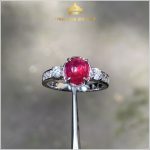 Nhẫn nữ Ruby tự nhiên hiện đại tinh tế 2,5ct – IRRB 23525