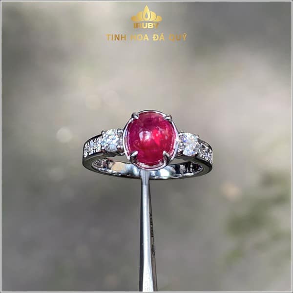 Nhẫn nữ Ruby tự nhiên hiện đại tinh tế 2.5ct - IRRB23525 hình ảnh 1