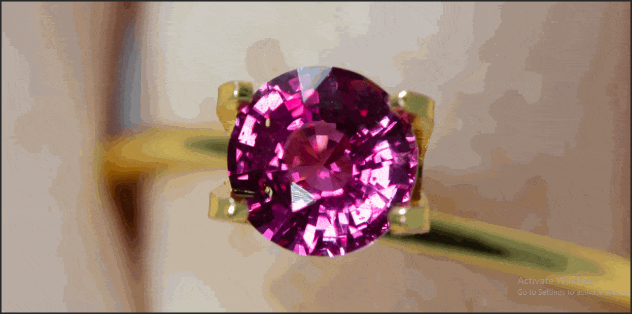 Nhẫn nữ Sapphire hồng biểu tượng của tình yêu