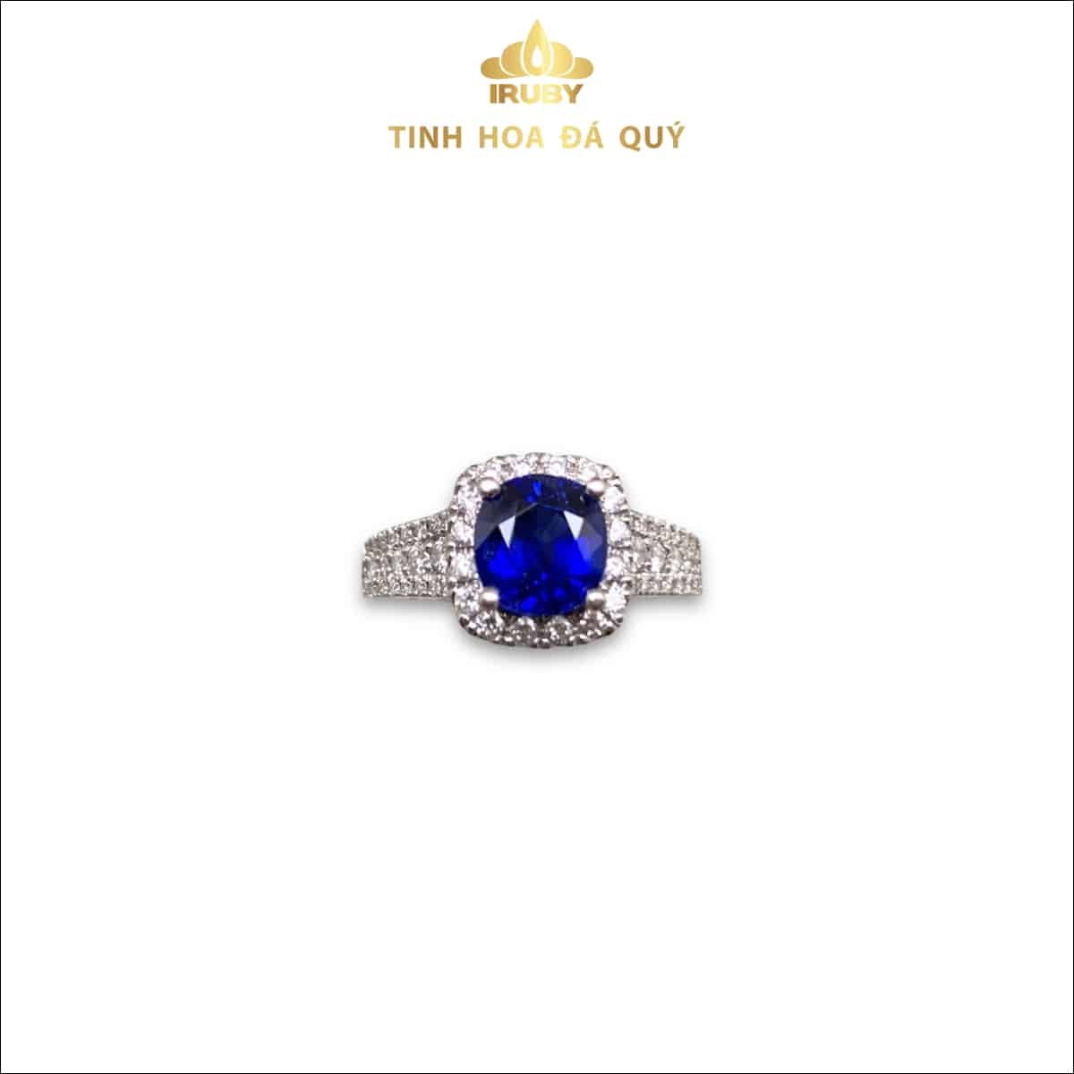 Nhẫn nữ Sapphire xanh lam hoàng gia 1.86ct - IRSP235186