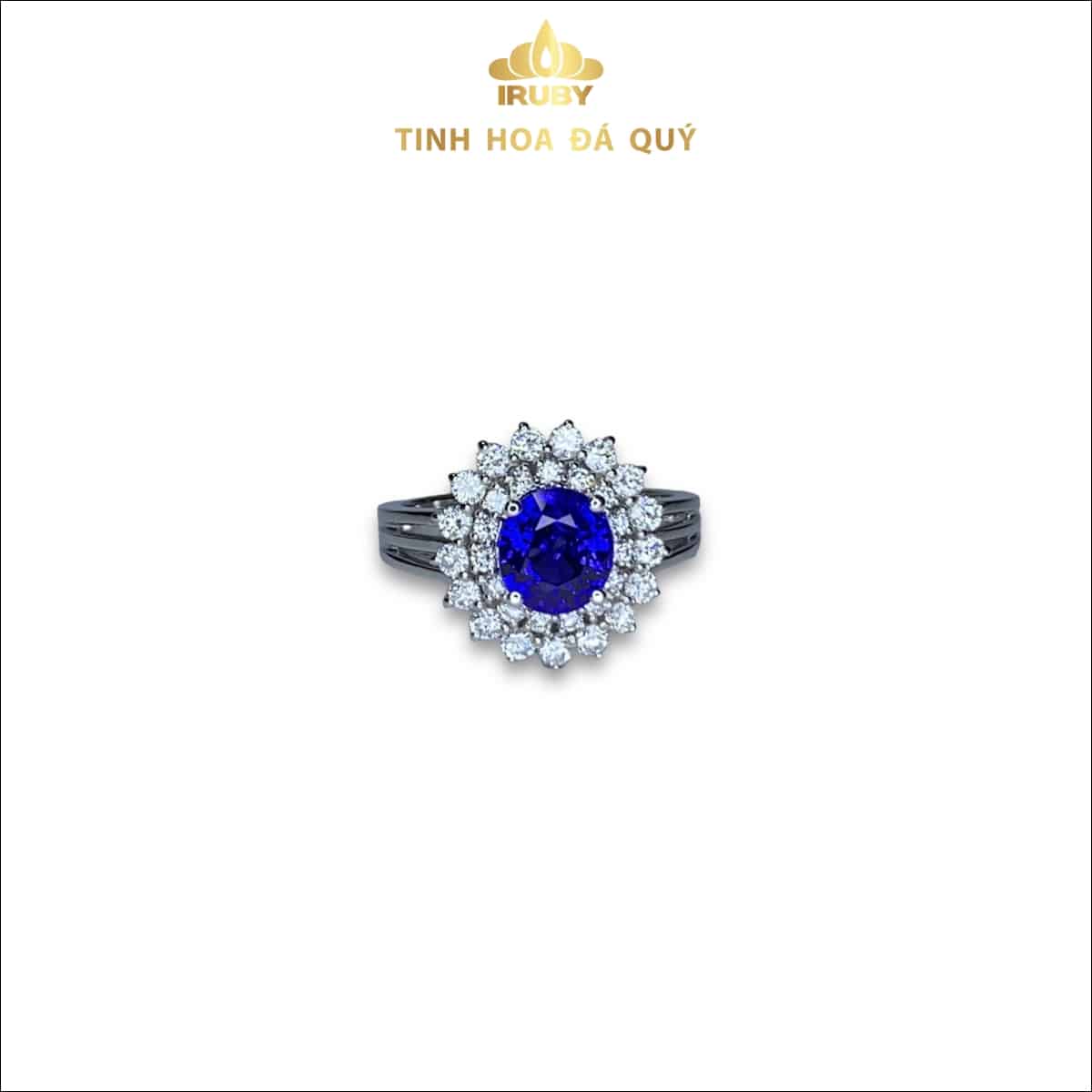 Nhẫn nữ Sapphire xanh lam hoàng gia 2ct – IRSP23520