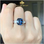 Nhẫn nữ Spinel xanh lam sắc Cobatl 4,5ct – IRSP23545