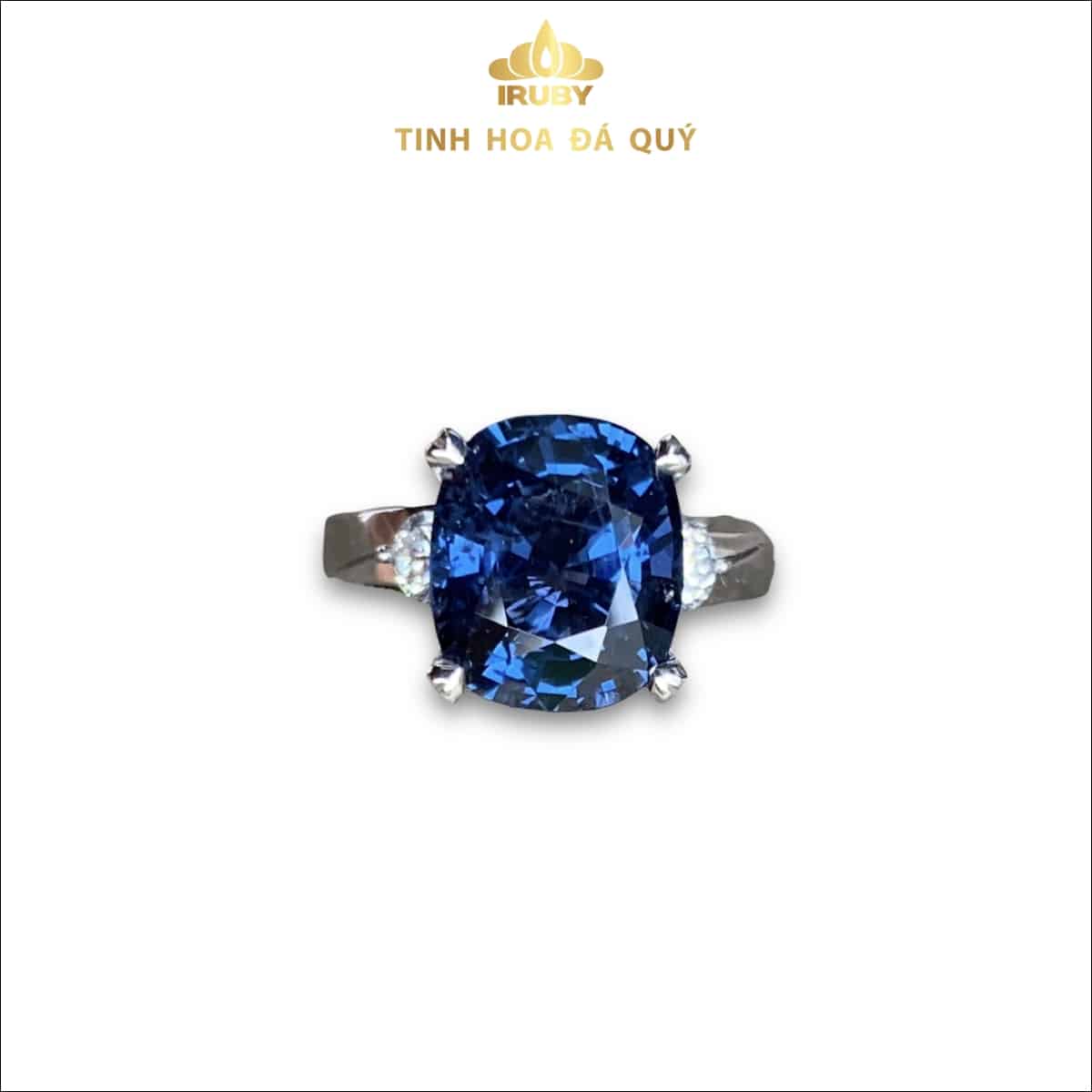 Nhẫn nữ Spinel xanh lam Cobalt 3.86ct – IRSI235386