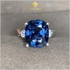 Nhẫn nữ spinel xanh lam sắc Cobalt hình ảnh 5