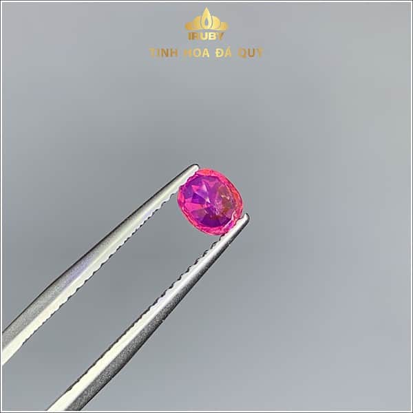 Ruby facet đỏ hồng Lục Yên tự nhiên 0,54ct - IRRB 234054 hình ảnh 1