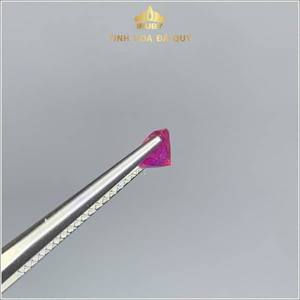 Ruby facet đỏ hồng Lục Yên tự nhiên 0,54ct - IRRB 234054 hình ảnh 2