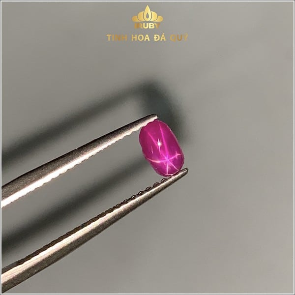 Viên Ruby Nghệ An sao nét căng cân trục cân đỉnh tự nhiên 100% hình ảnh 2