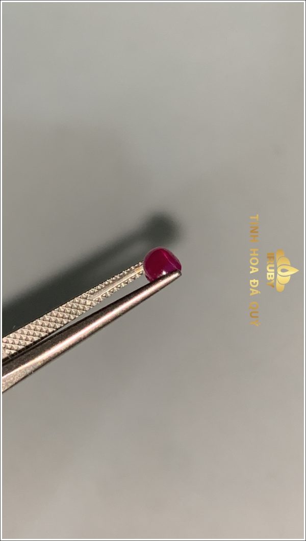 Viên Ruby Nghệ An sao nét căng cân trục cân đỉnh tự nhiên 100% hình ảnh 4