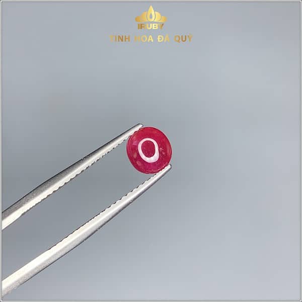 Viên Ruby cabachon Lục Yên tự nhiên 1,10ct - IRRB 235110 hình ảnh 1