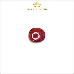 Viên Ruby cabachon màu đỏ huyết 1,12ct - IRRB 235112 hình ảnh 4