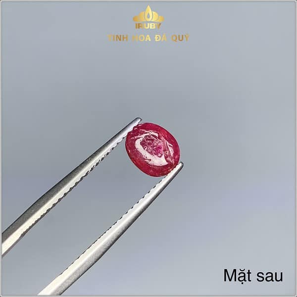 Viên Ruby cabochon Lục Yên tự nhiên 1,20ct - IRRB 235120 hình ảnh 3